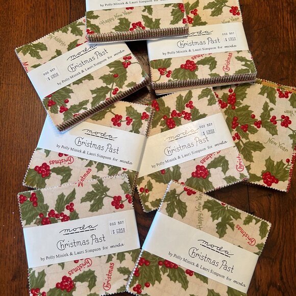 Moda Christmas Past charm pack quilt fabric - Picture 2 of 5